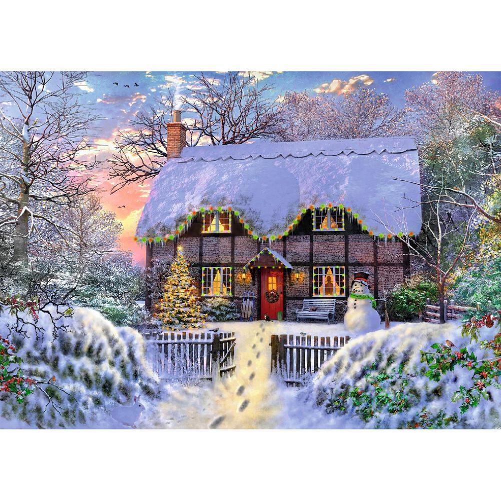 Christmas House - Full Drill Diamond Painting