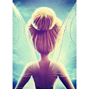 Girl with wing - Full Drill Diamond Painting
