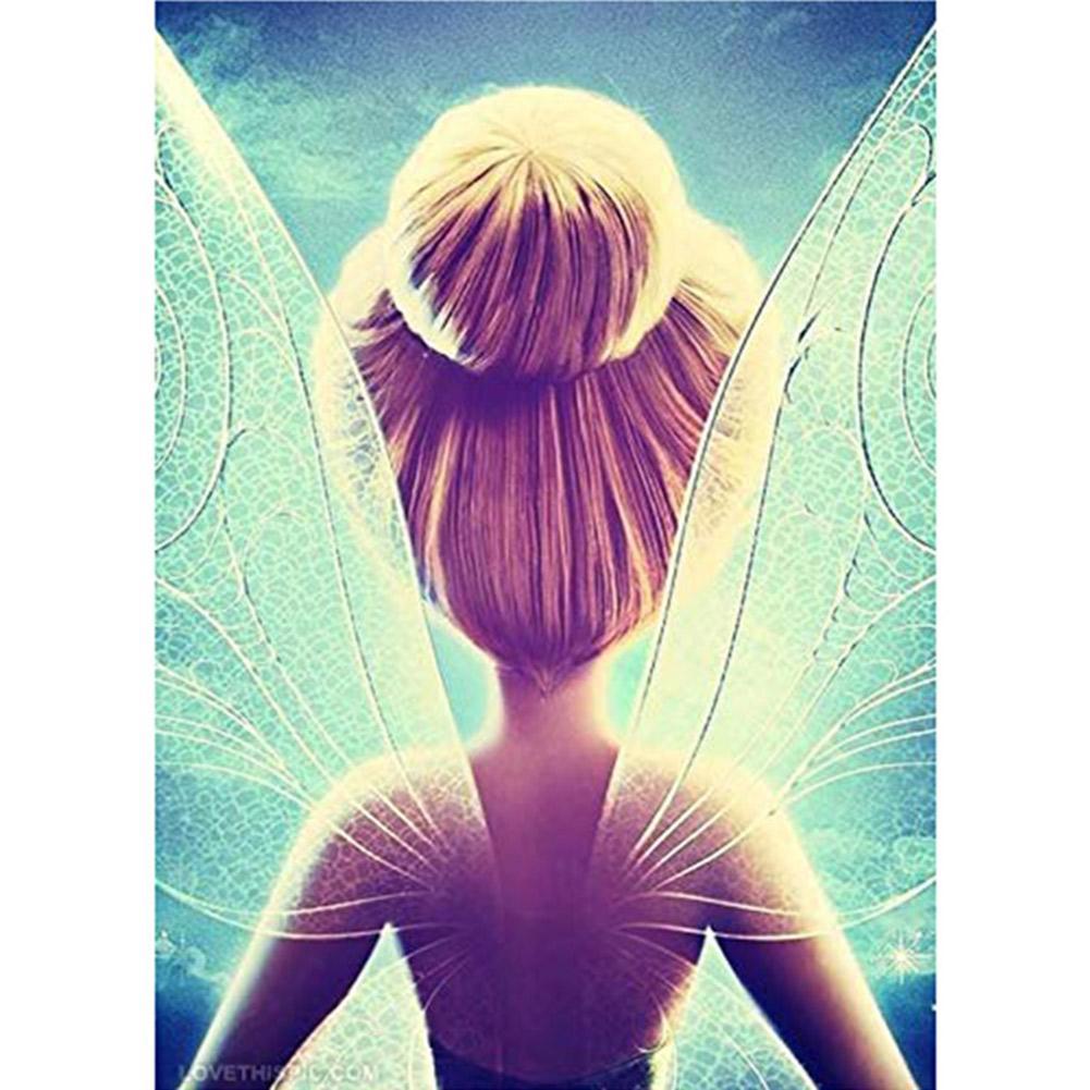 Girl with wing - Full Drill Diamond Painting