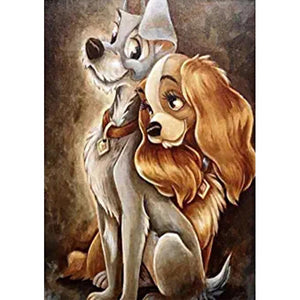 Cartoon Dog - Full Drill Diamond Painting