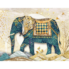 Load image into Gallery viewer, Elephant - Full Drill Diamond Painting - 50x65cm
