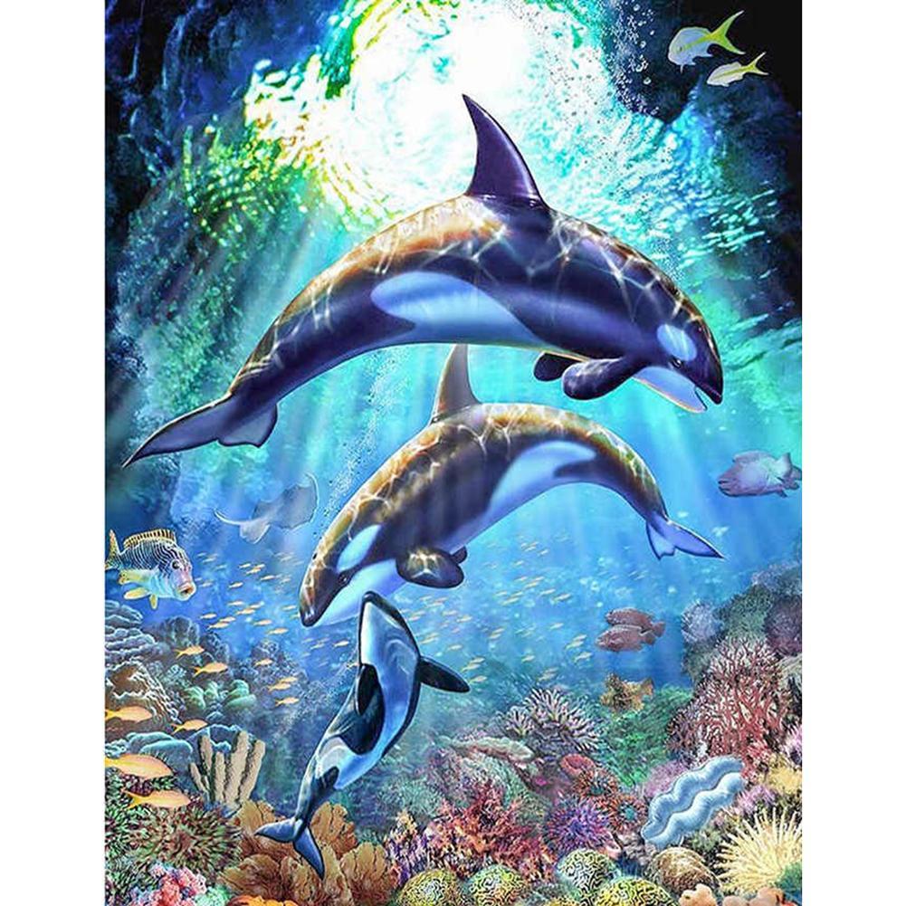 Dolphin Horse - Full Drill Diamond Painting