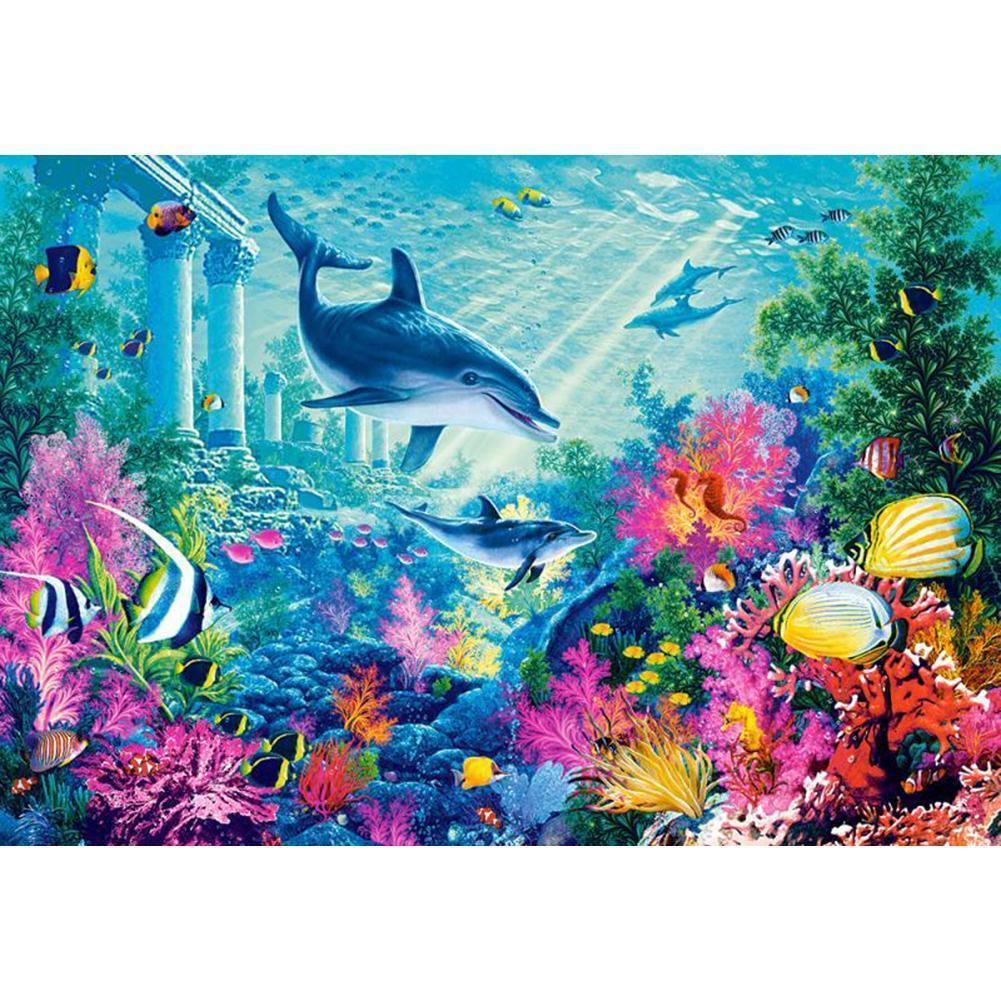 Dolphin Horse - Full Drill Diamond Painting