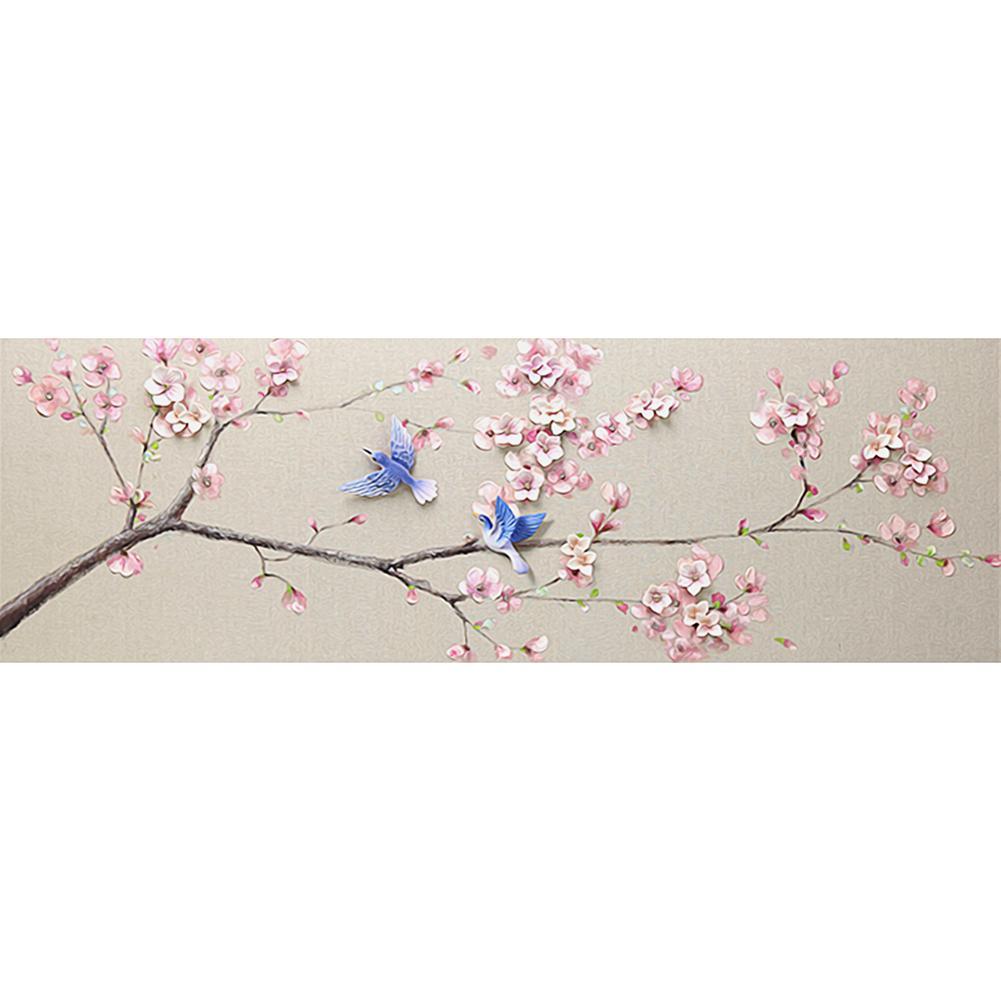 Spring Bird - Full Drill Diamond Painting - 80x30cm