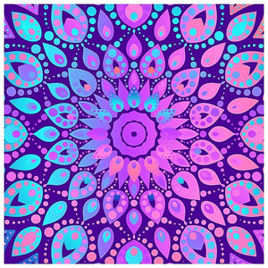 Abstract Mandala - Full Drill Diamond Painting