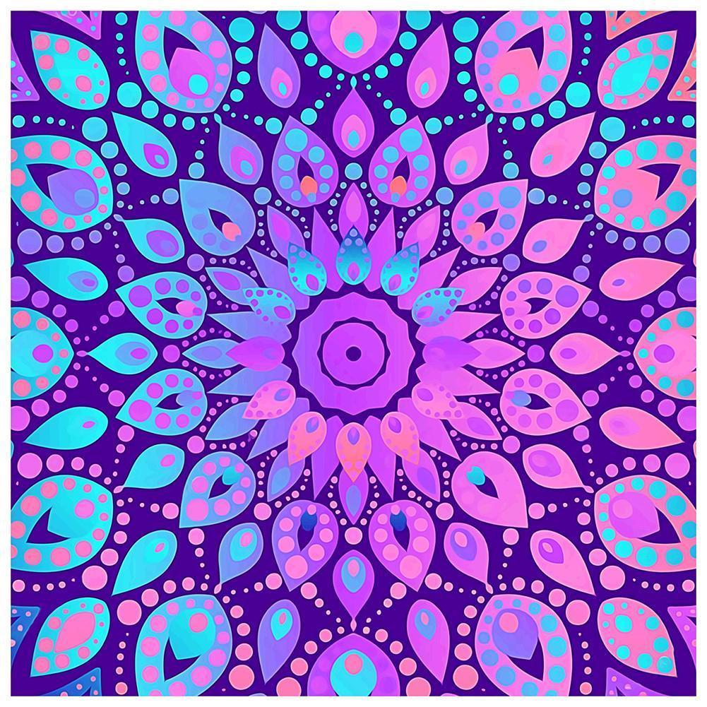 Abstract Mandala - Full Drill Diamond Painting