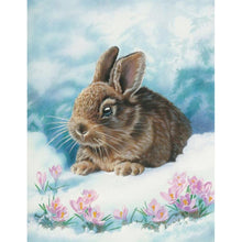 Load image into Gallery viewer, Rabbit in Amazement - Full Drill Diamond Painting
