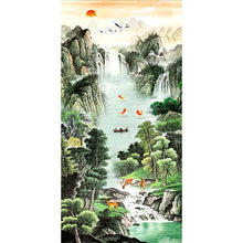 Load image into Gallery viewer, Waterfall - Full Drill Diamond Painting - 85x45cm
