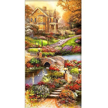 Load image into Gallery viewer, Village - Full Drill Diamond Painting - 85x45cm
