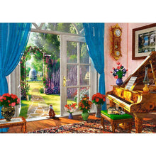 Load image into Gallery viewer, Cat Courtyard - Full Drill Diamond Painting
