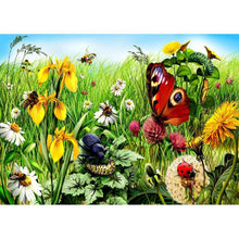 Load image into Gallery viewer, Butterflies Pick Honey - Full Drill Diamond Painting
