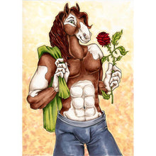 Load image into Gallery viewer, Catoon Horse - Full Drill Diamond Painting
