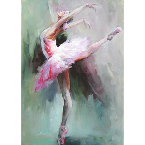 Dancing Girl - Full Drill Diamond Painting