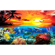 Load image into Gallery viewer, Undersea World - Full Drill Diamond Painting - 50x40cm
