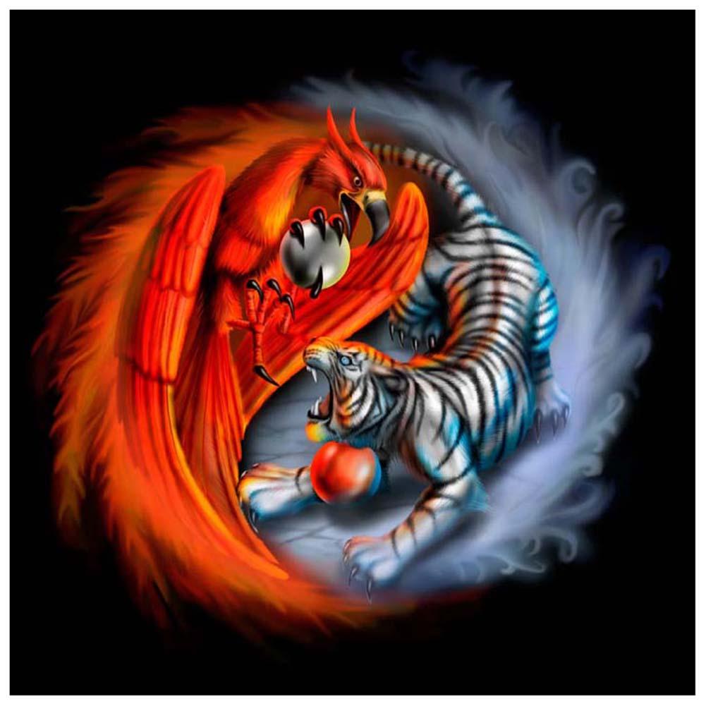 Tiger Bird - Full Drill Diamond Painting