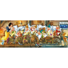 Load image into Gallery viewer, Princess and Seven Dwarfs - Full Drill Diamond Painting - 100x50cm

