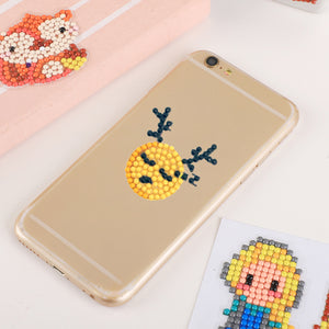 8pcs-Emoticons-Diamond Painting Free Stickers