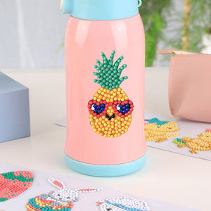 10pcs-Pineapple-Diamond Painting Free Stickers