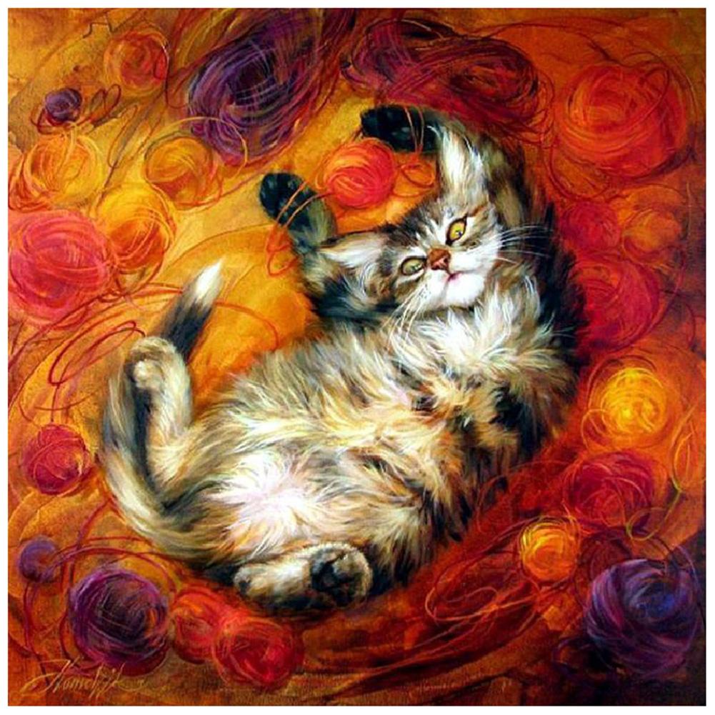 Cat - Full Drill Diamond Painting