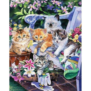 Cat - Full Drill Diamond Painting