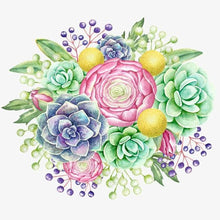 Load image into Gallery viewer, Succulent Plant - Full Drill Diamond Painting
