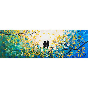Birds - Full Drill Diamond Painting - 80x30cm