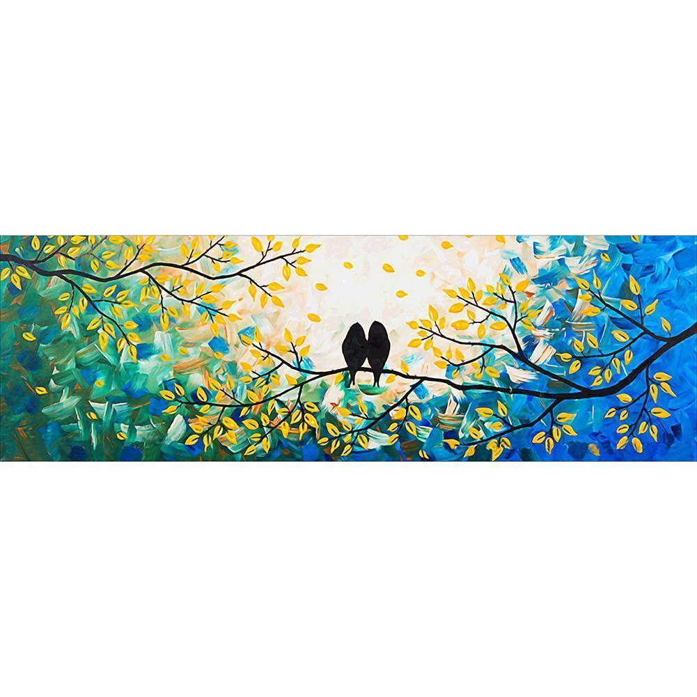 Birds - Full Drill Diamond Painting - 80x30cm