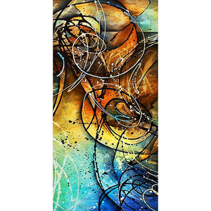 Abstract Design - Full Drill Diamond Painting - 45x85cm