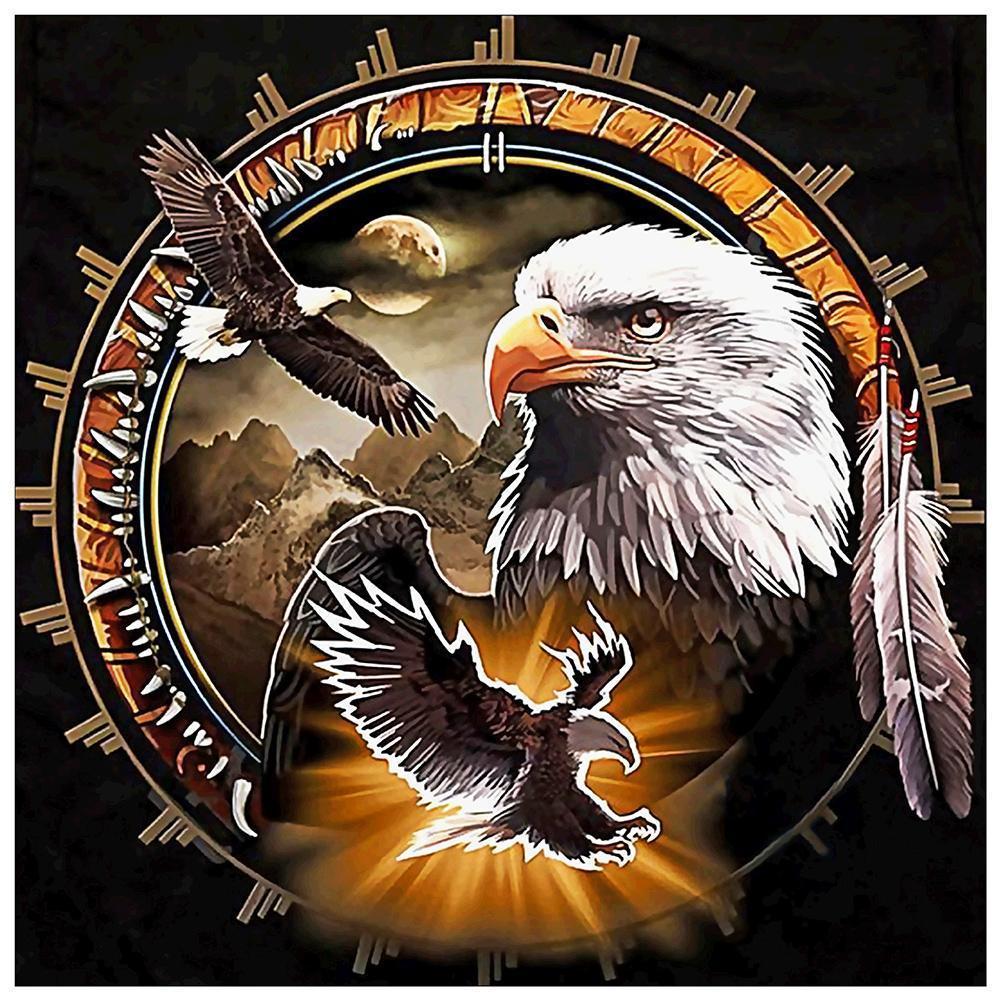 Eagle - Full Drill Diamond Painting - 40x40cm
