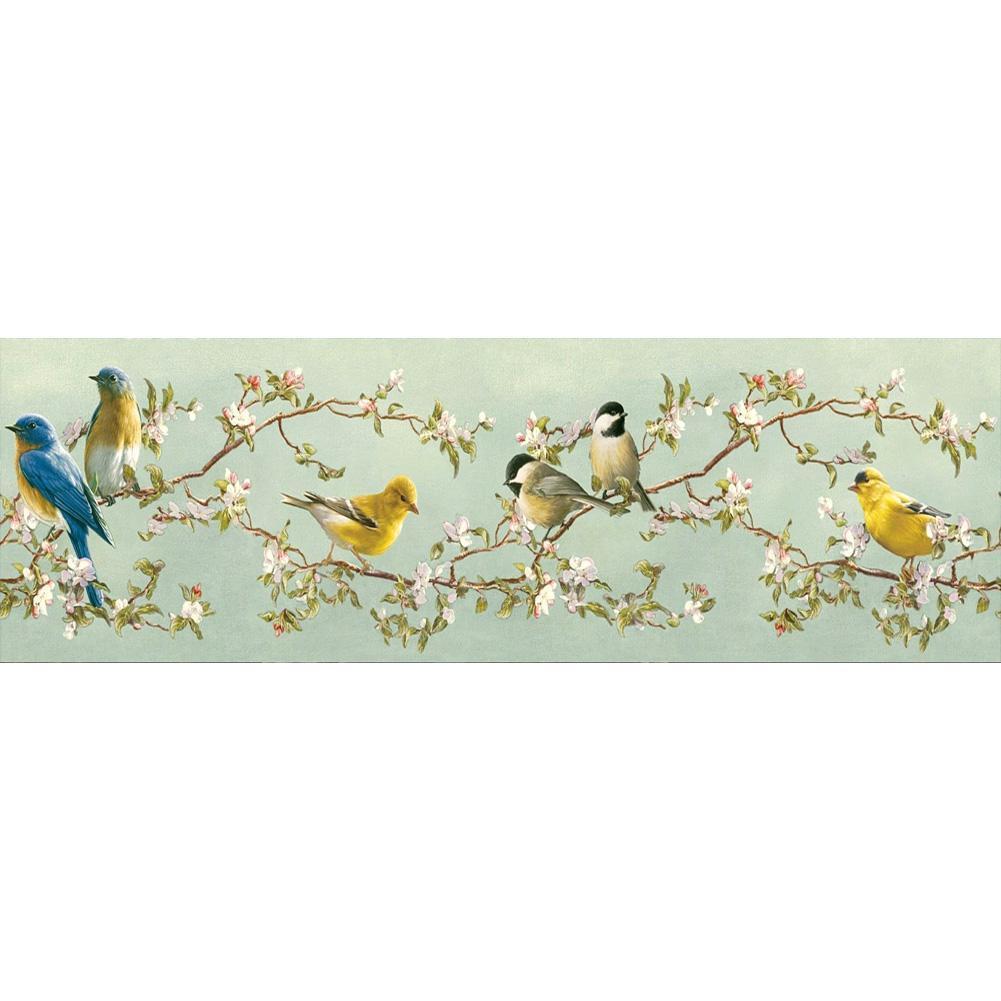 Birds - Full Drill Diamond Painting - 80x30cm