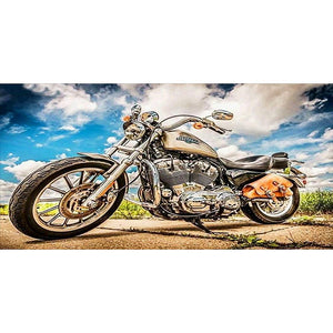 Motorcycle - Full Drill Diamond Painting - 85x45cm
