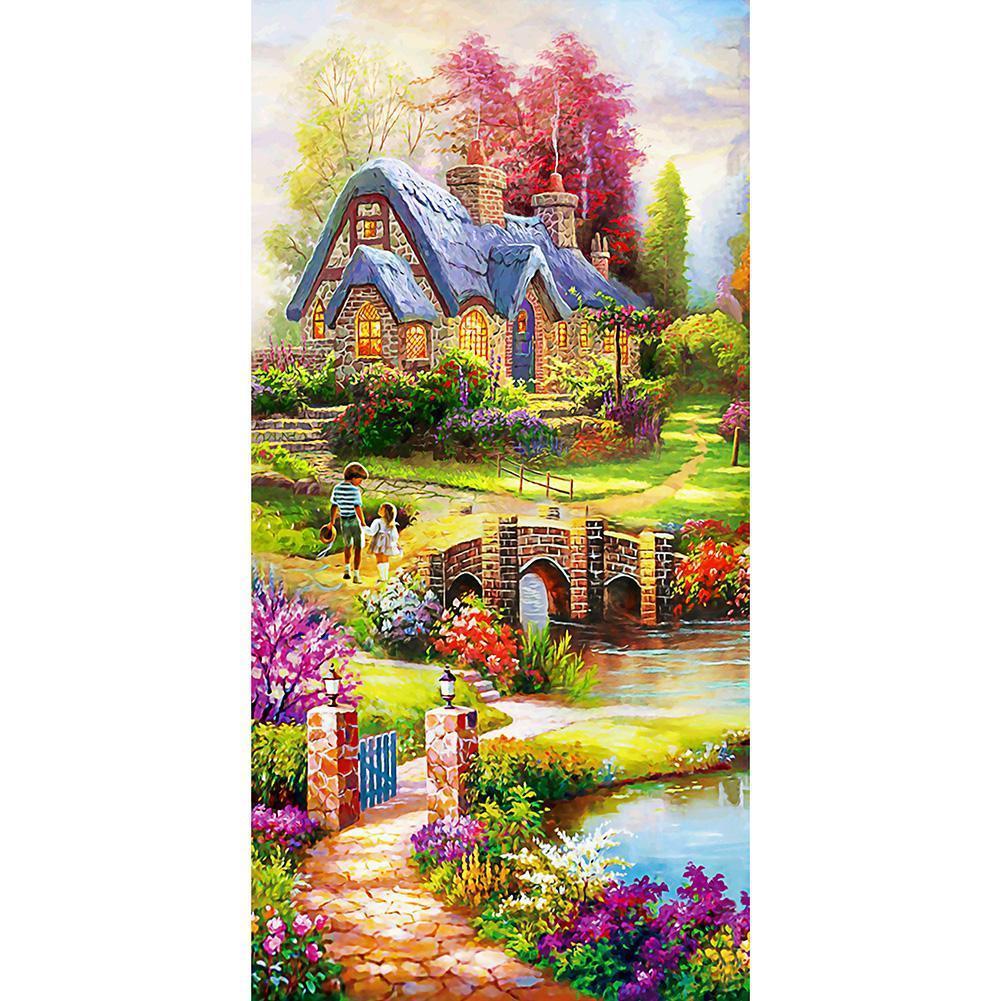 Countryside - Full Drill Diamond Painting - 45x85cm
