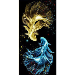 Colorful Fish  - Full Drill Diamond Painting - 45x85cm