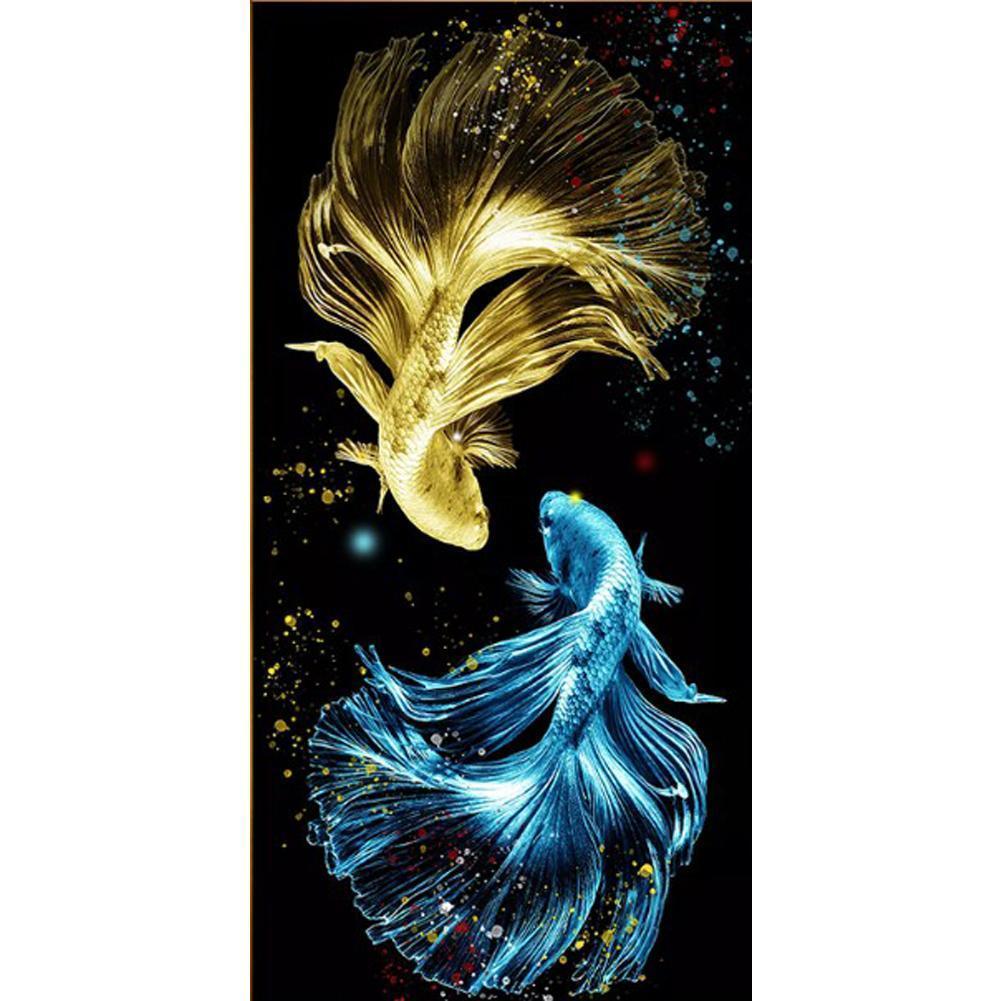 Colorful Fish  - Full Drill Diamond Painting - 45x85cm