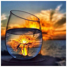 Load image into Gallery viewer, Cup Shot Dandelion - Full Drill Diamond Painting
