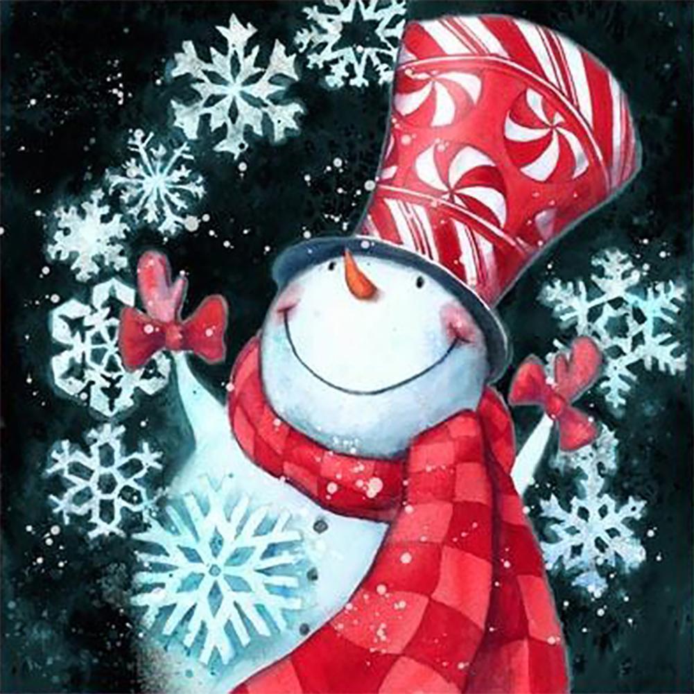 Christmas Snowman - Full Drill Diamond Painting