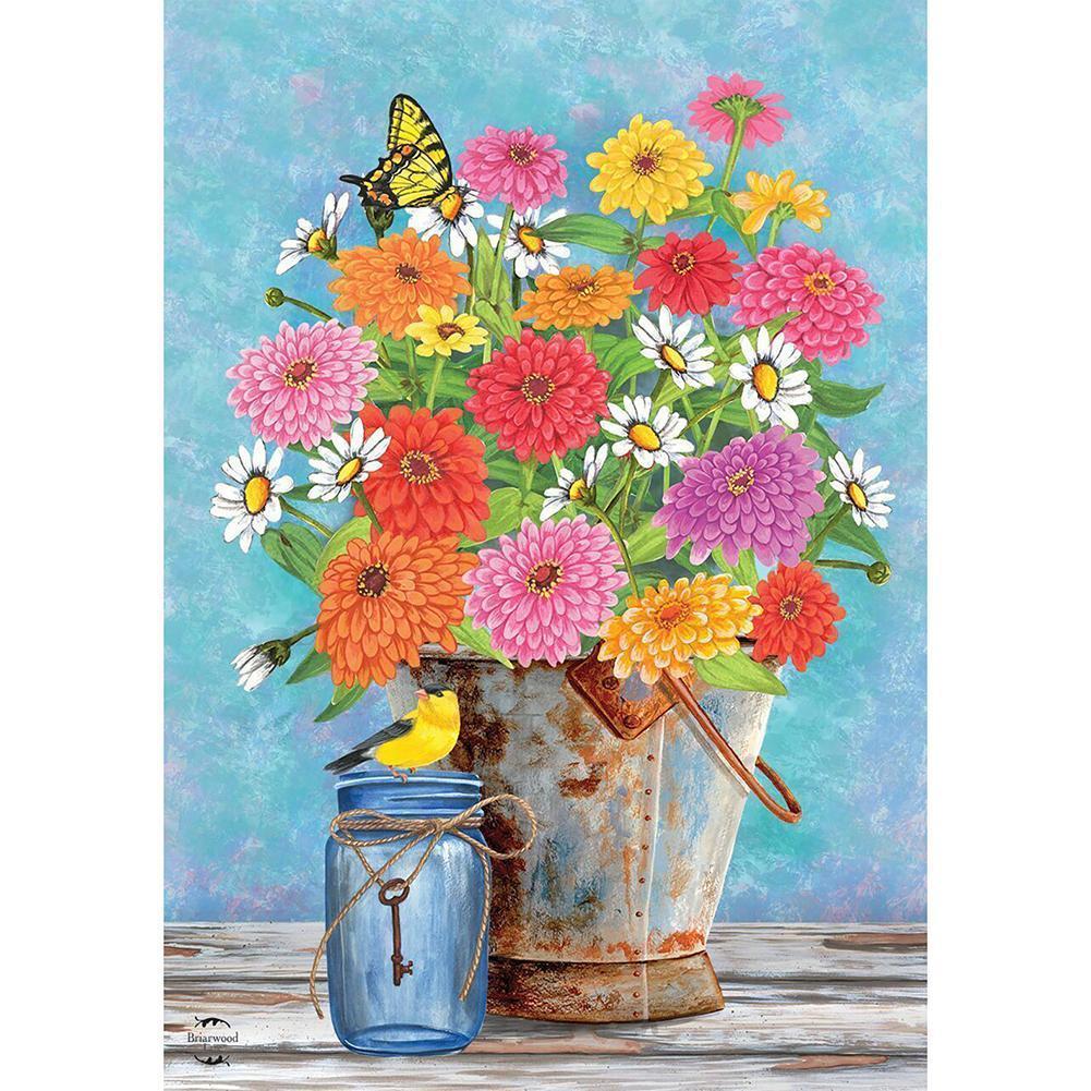 Blossom Flowers - Full Drill Diamond Painting
