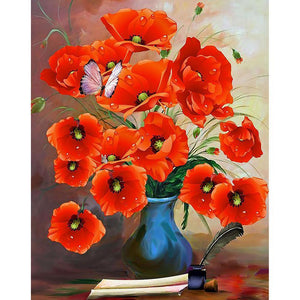 Blossom Flowers - Full Drill Diamond Painting