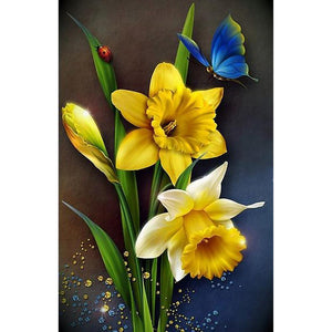 Blossom Flowers - Full Drill Diamond Painting