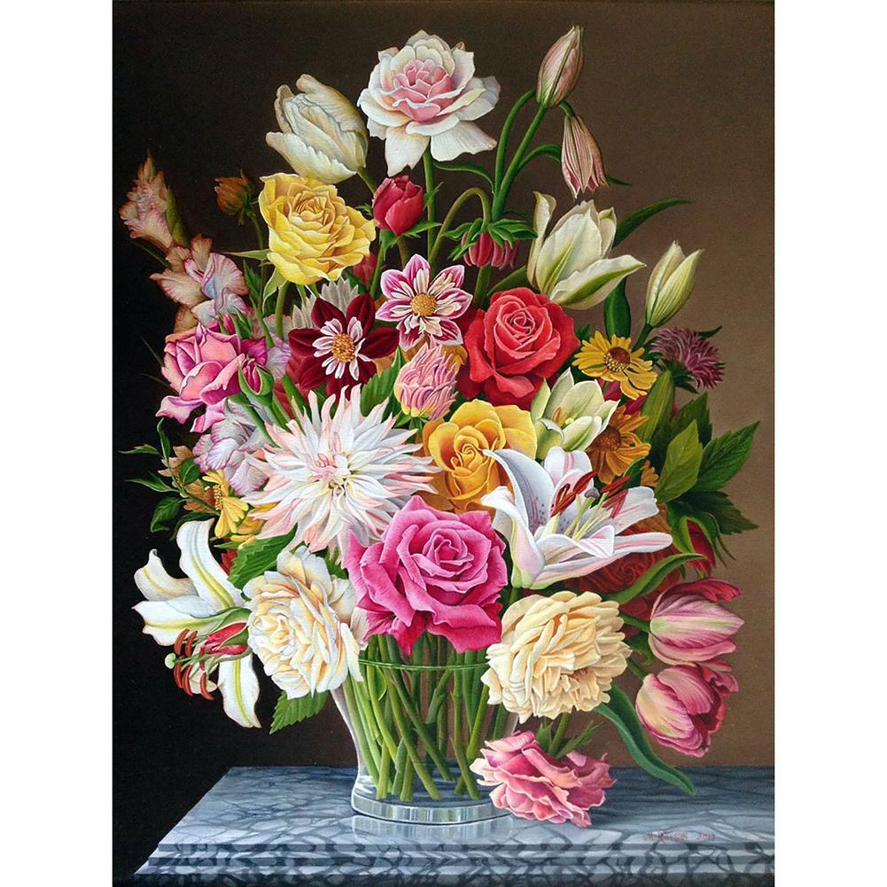 Blossom Flowers - Full Drill Diamond Painting