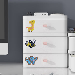 5pcs-Animal-Diamond Painting Free Stickers
