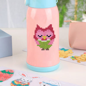 5pcs-Animal-Diamond Painting Free Stickers