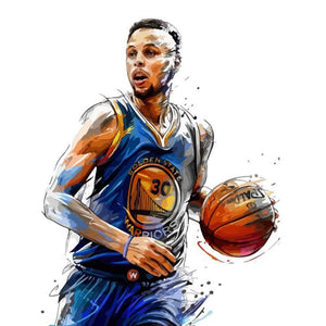 Basketball Player - Full Drill Diamond Painting