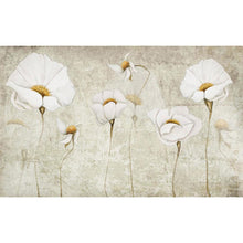Load image into Gallery viewer, White Flowers - Full Drill Diamond Painting - 100x50cm
