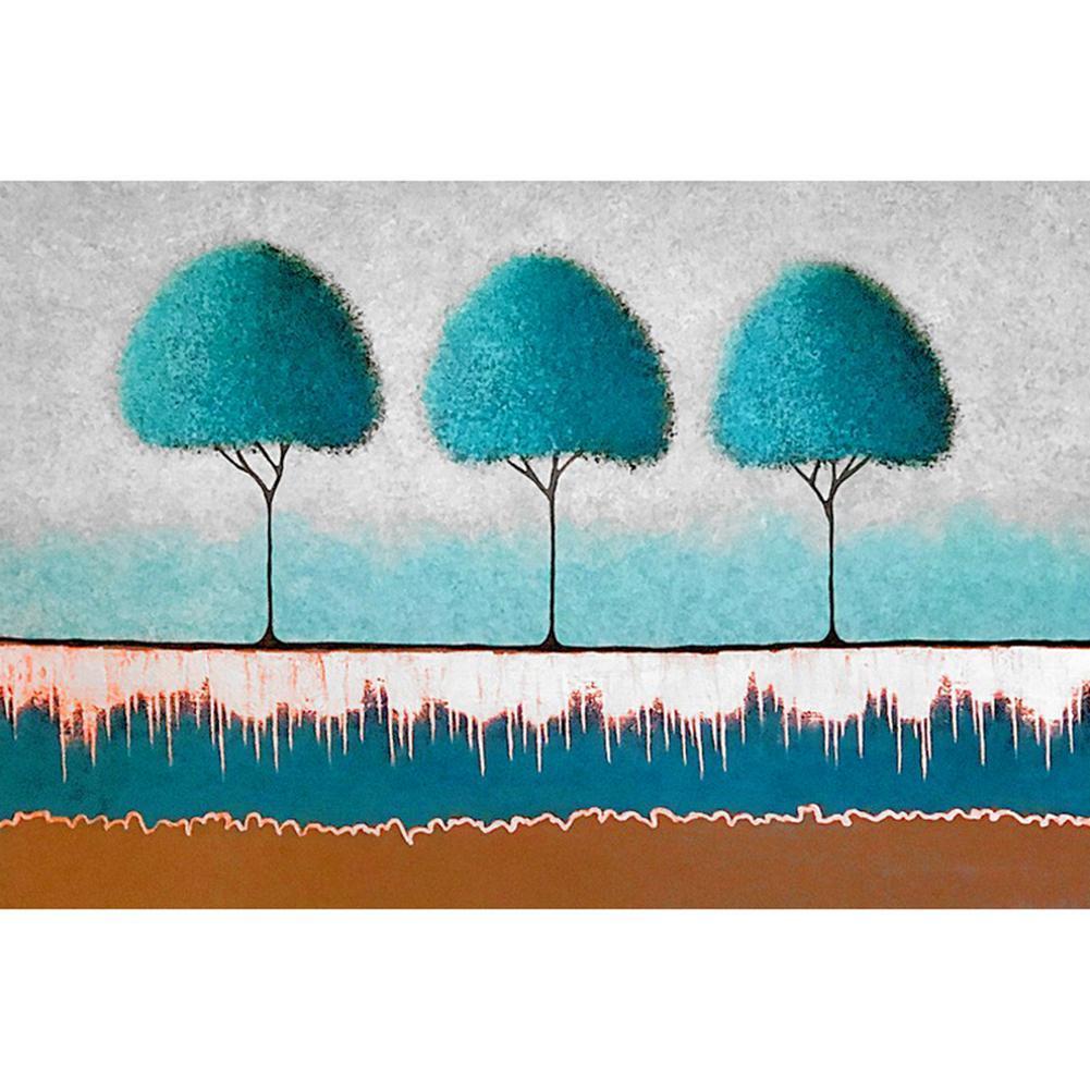 Three Trees - Full Drill Diamond Painting - 100x50cm