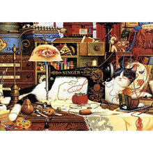 Load image into Gallery viewer, Cat - Full Drill Diamond Painting
