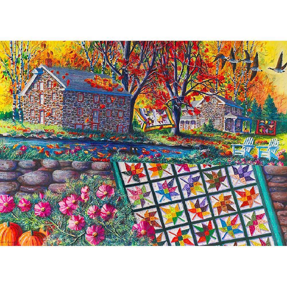Flower Room - Full Drill Diamond Painting
