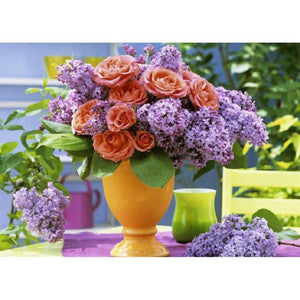Flower Room - Full Drill Diamond Painting