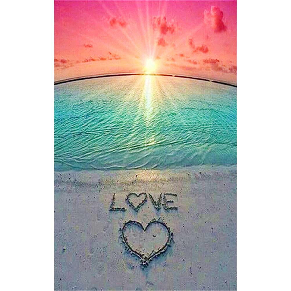 Love by the Sea - Full Drill Diamond Painting - 40x60cm