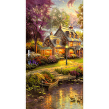 Load image into Gallery viewer, Woods Landscape - Full Drill Diamond Painting - 45x85cm
